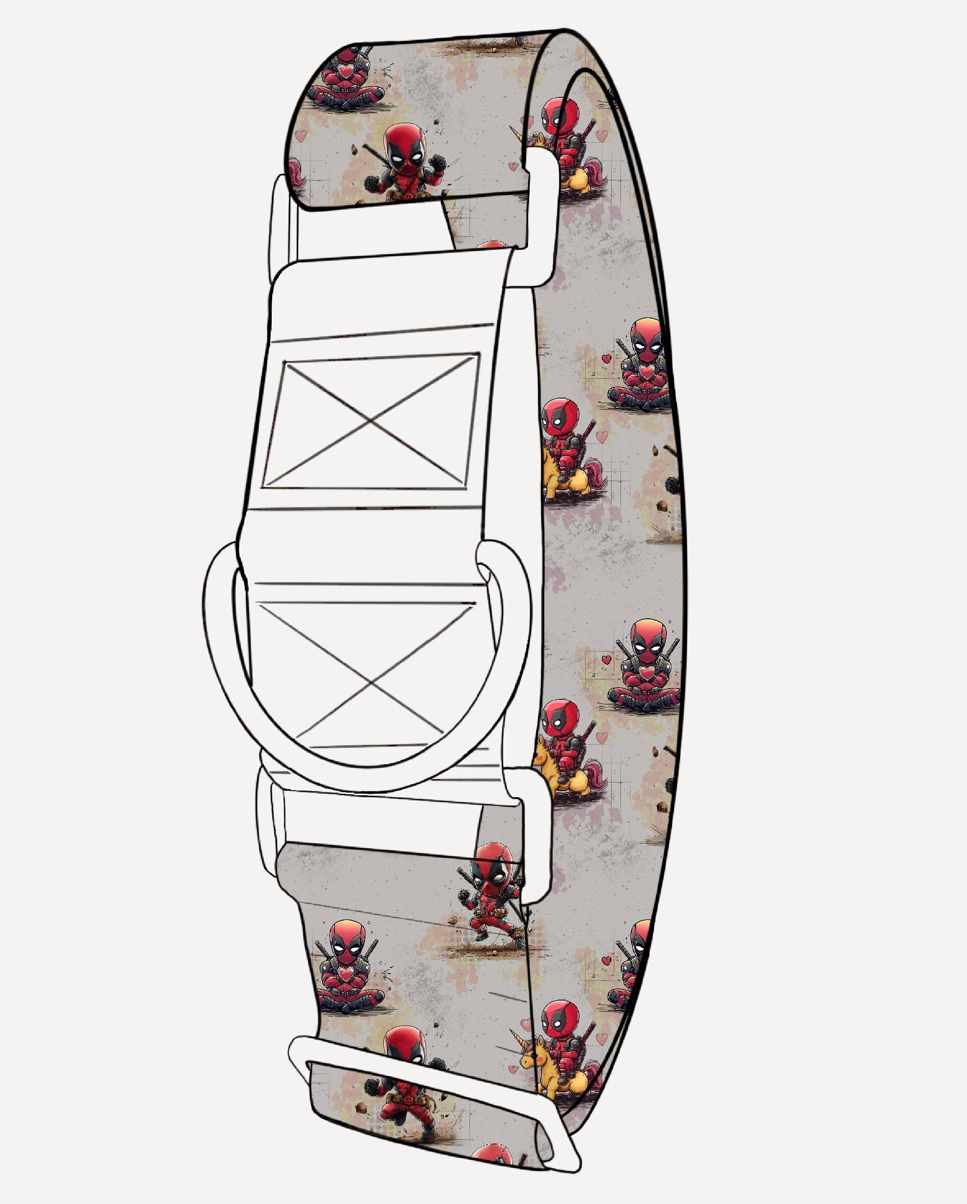 Martingale Halsband DEADPOL