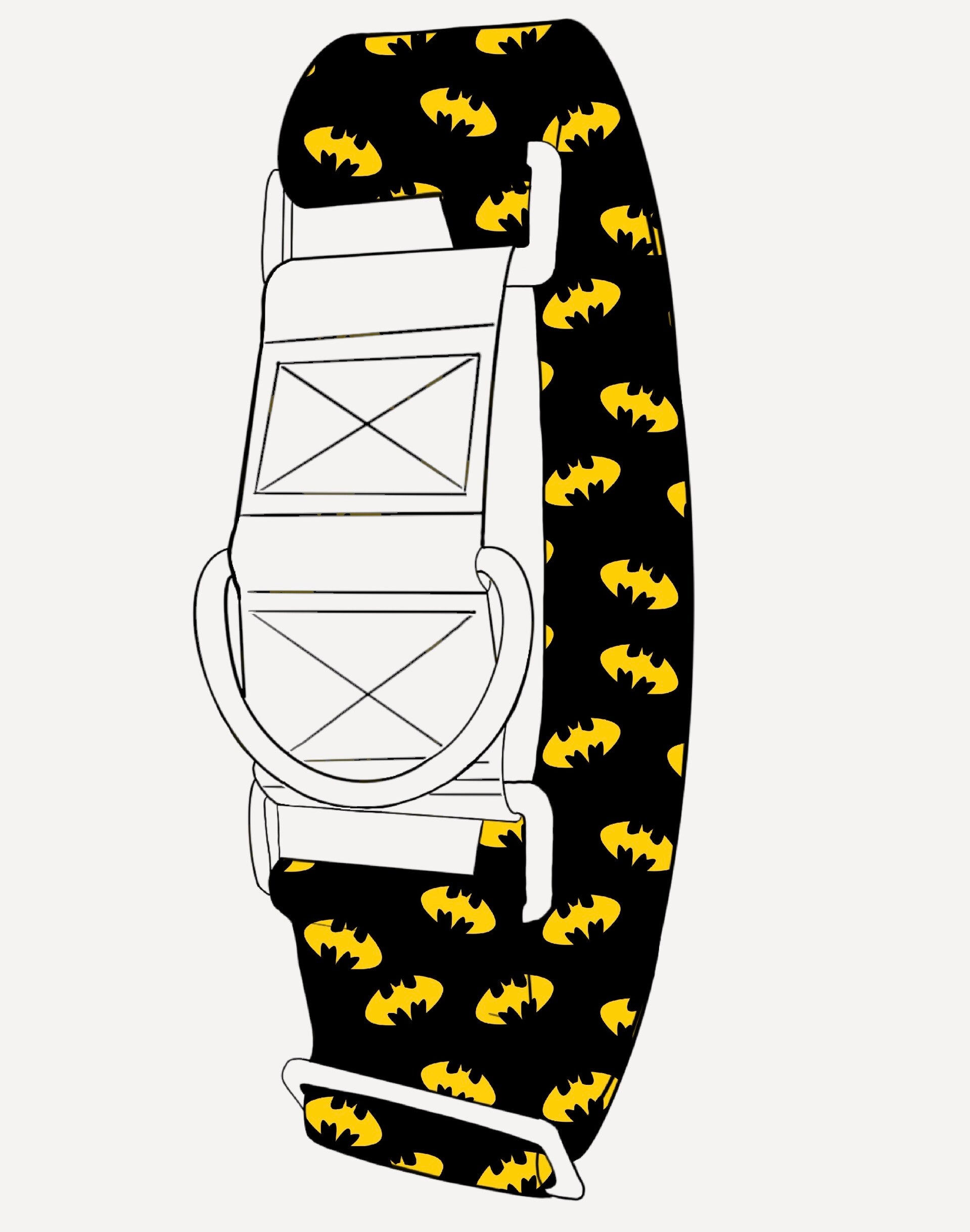 Martingale Halsband BATMAN