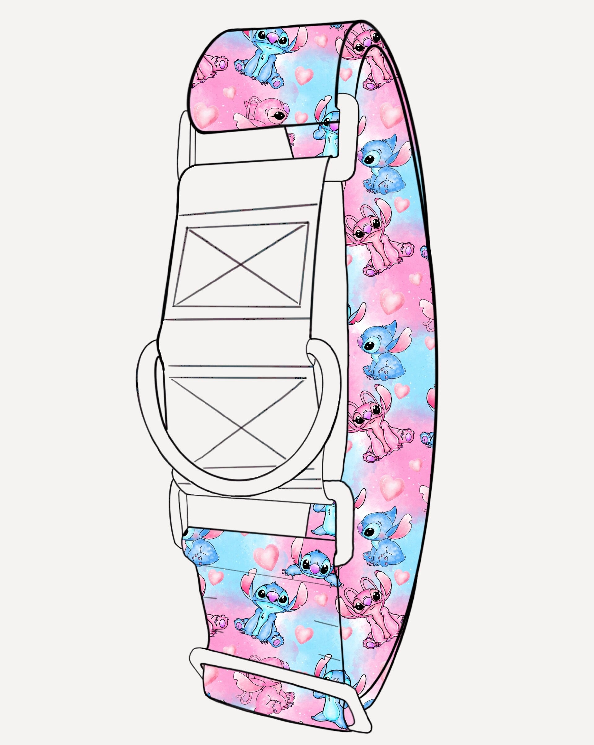 Martingale Halsband STICH/Angel