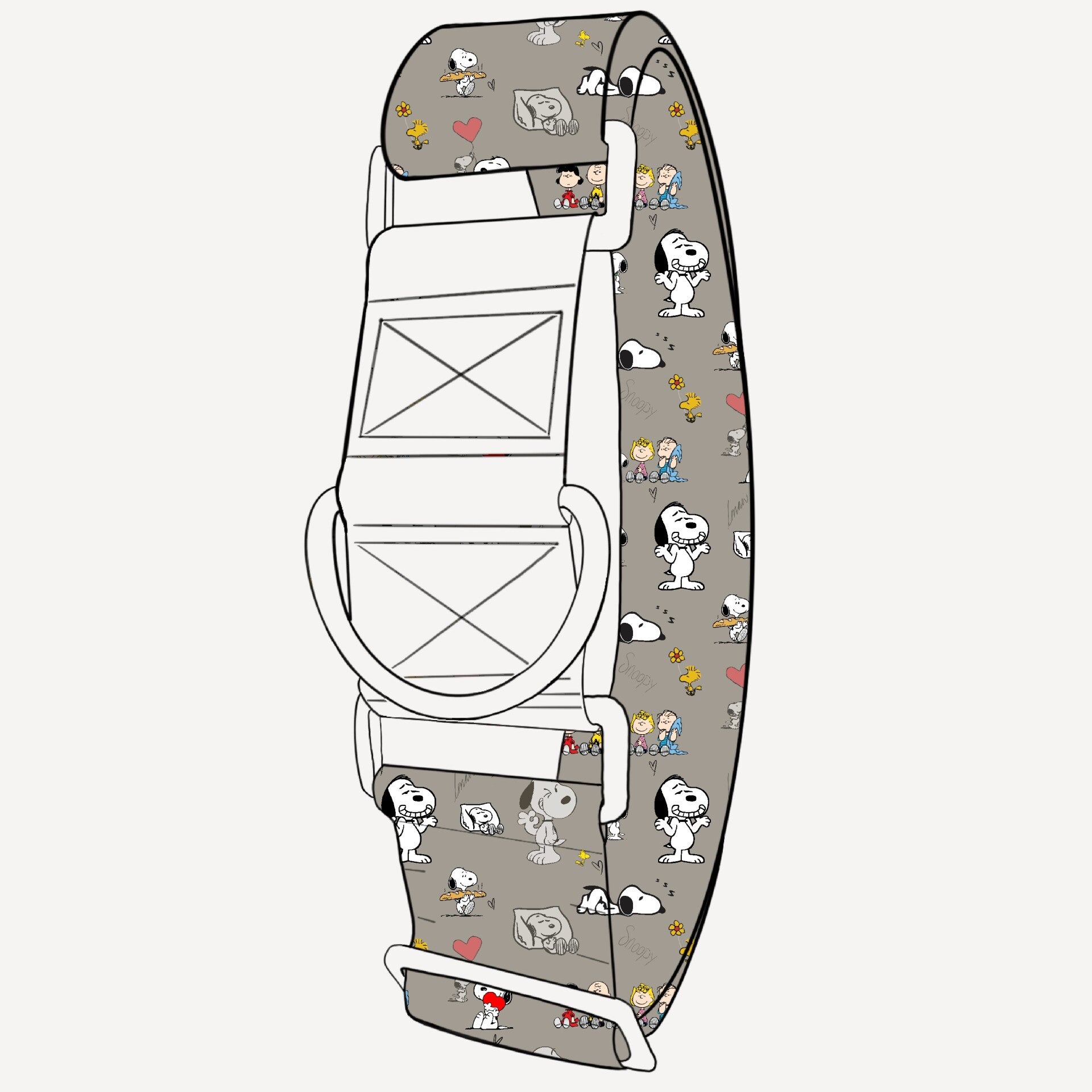 Martingale Halsband SNOOPY P.