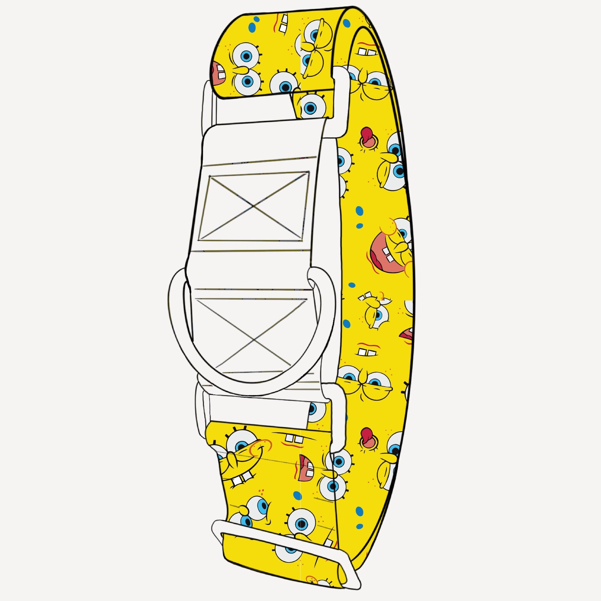 Martingale Halsband SPONGBOB