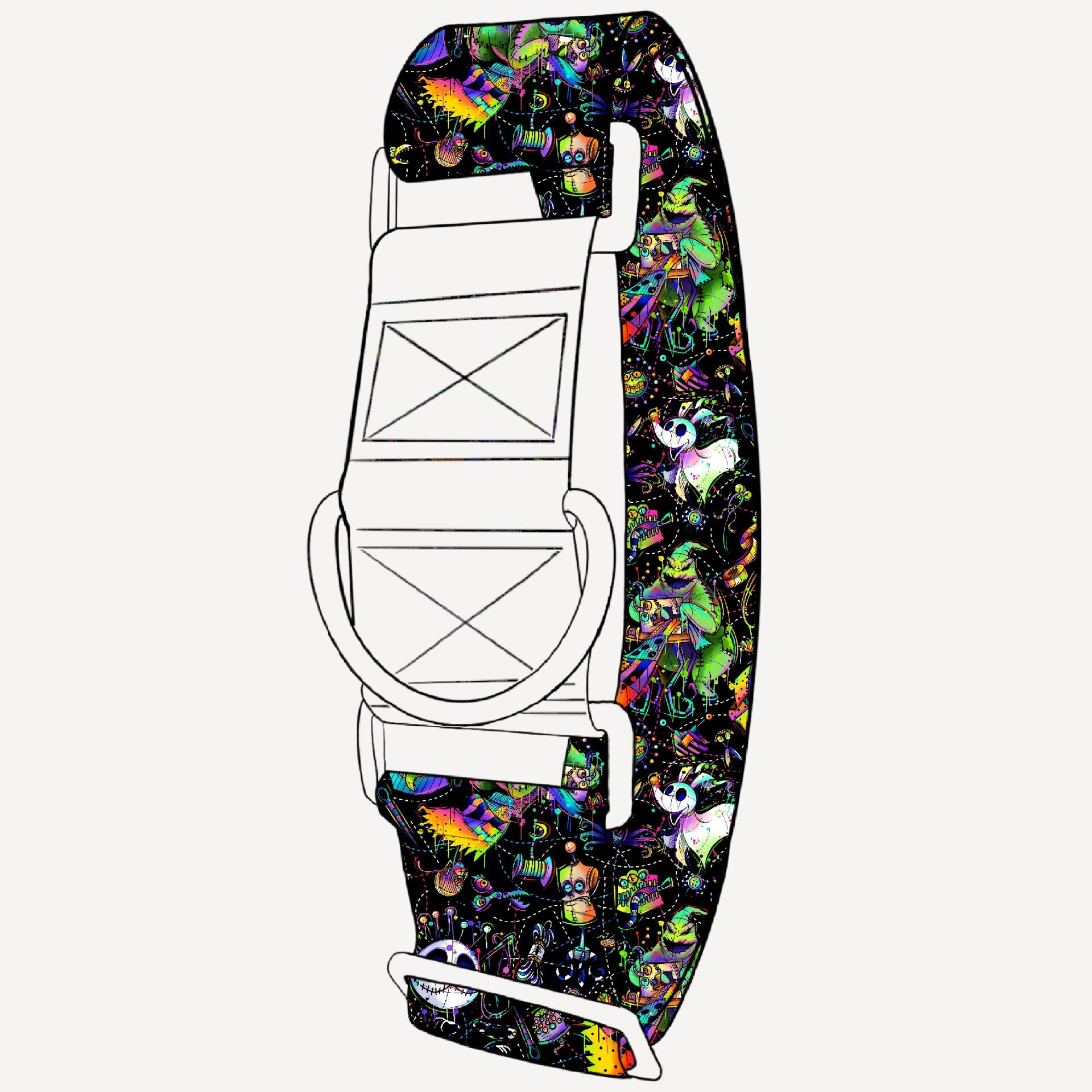 Martingale Halsband JACK HALLOWEEN