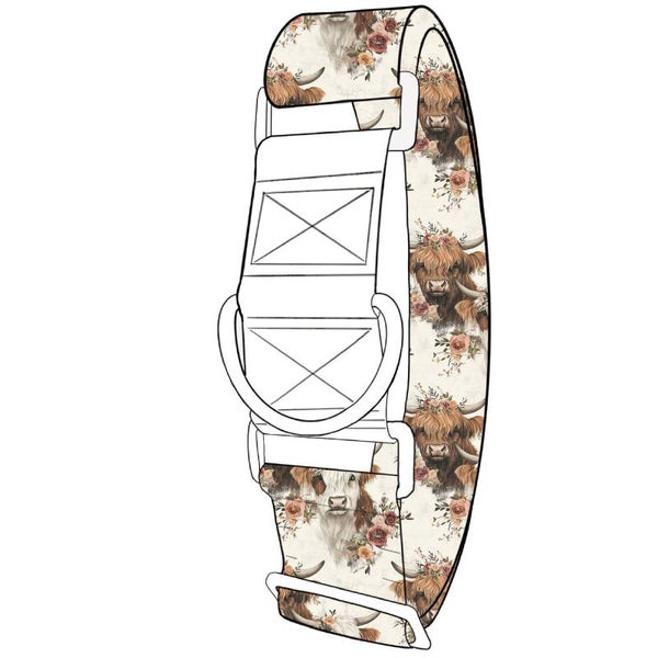 Martingale Halsband Highland COW 5