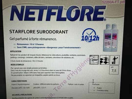STAR FLORE FRAISE  DESODORISANT FONGICIDE
