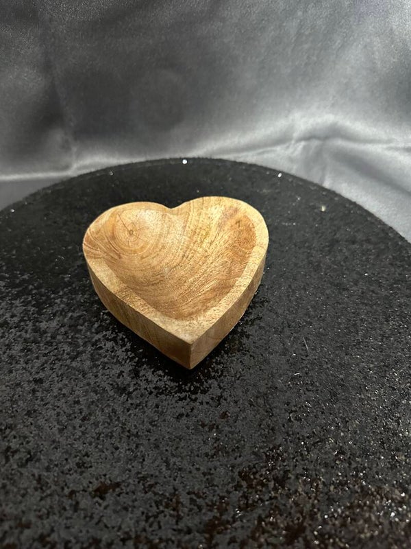 Amberblokje schotel mango hout