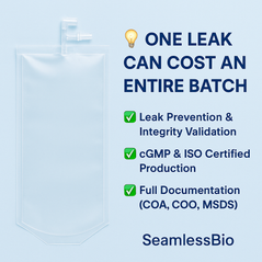one leak for single-use bags