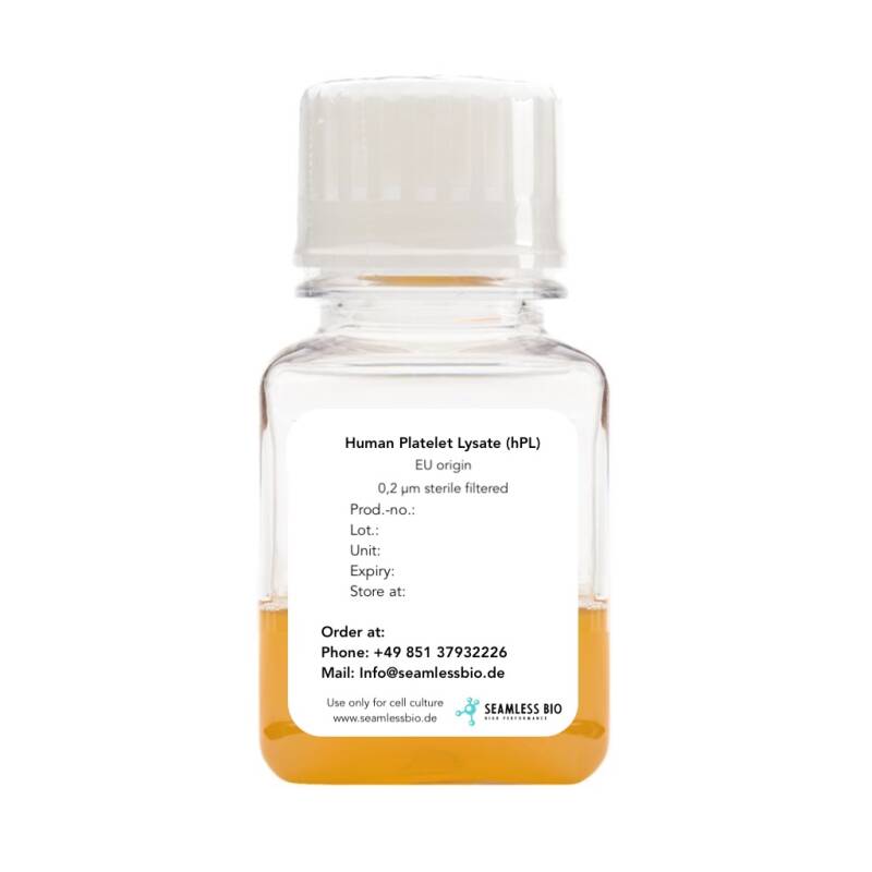 Human Platelet Lysate (hPL)  in 100mL Bottle