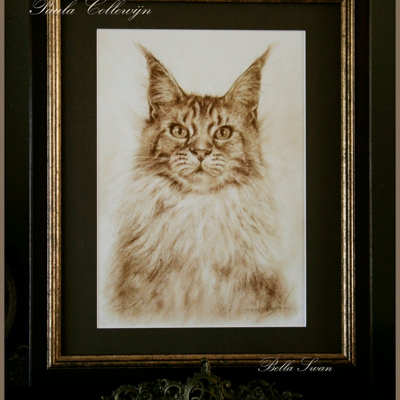 Bella Swan - sepia - framed