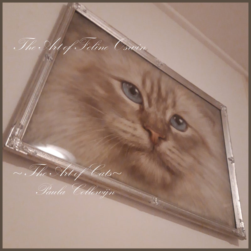 The Art of Feline Oswin - framed
