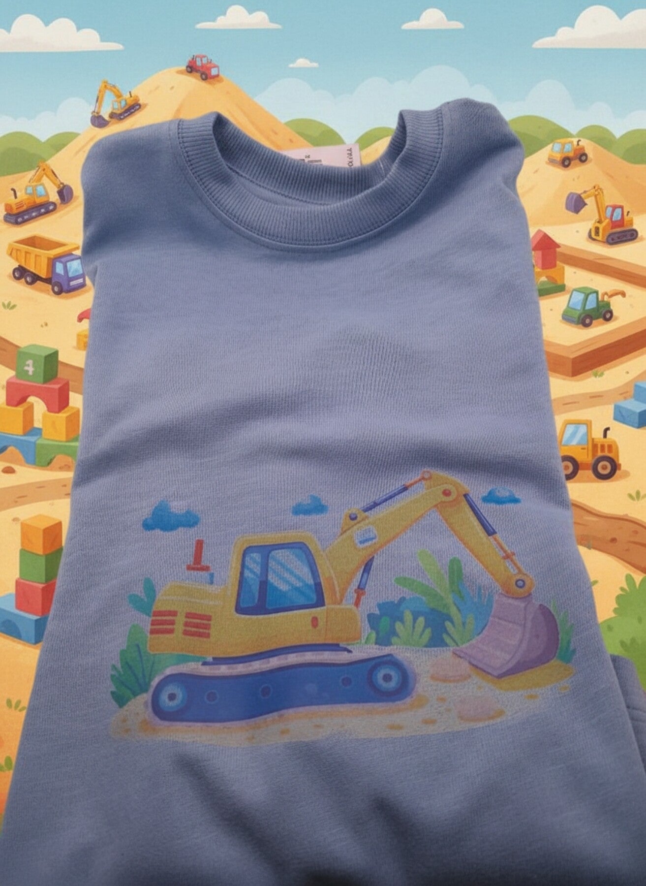Kinder-Pullover mit Wunschmotiv