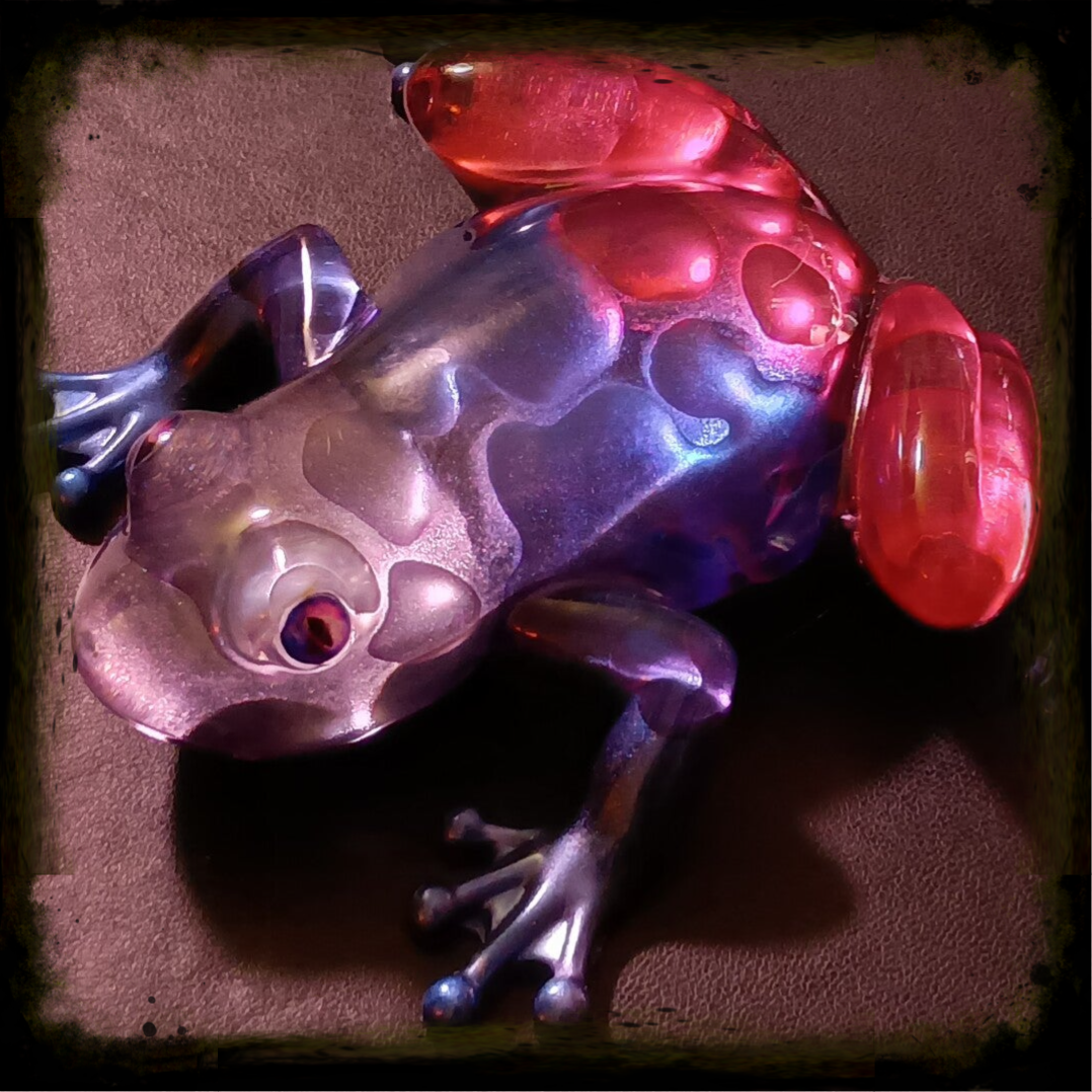 Frog - Red White and Blue