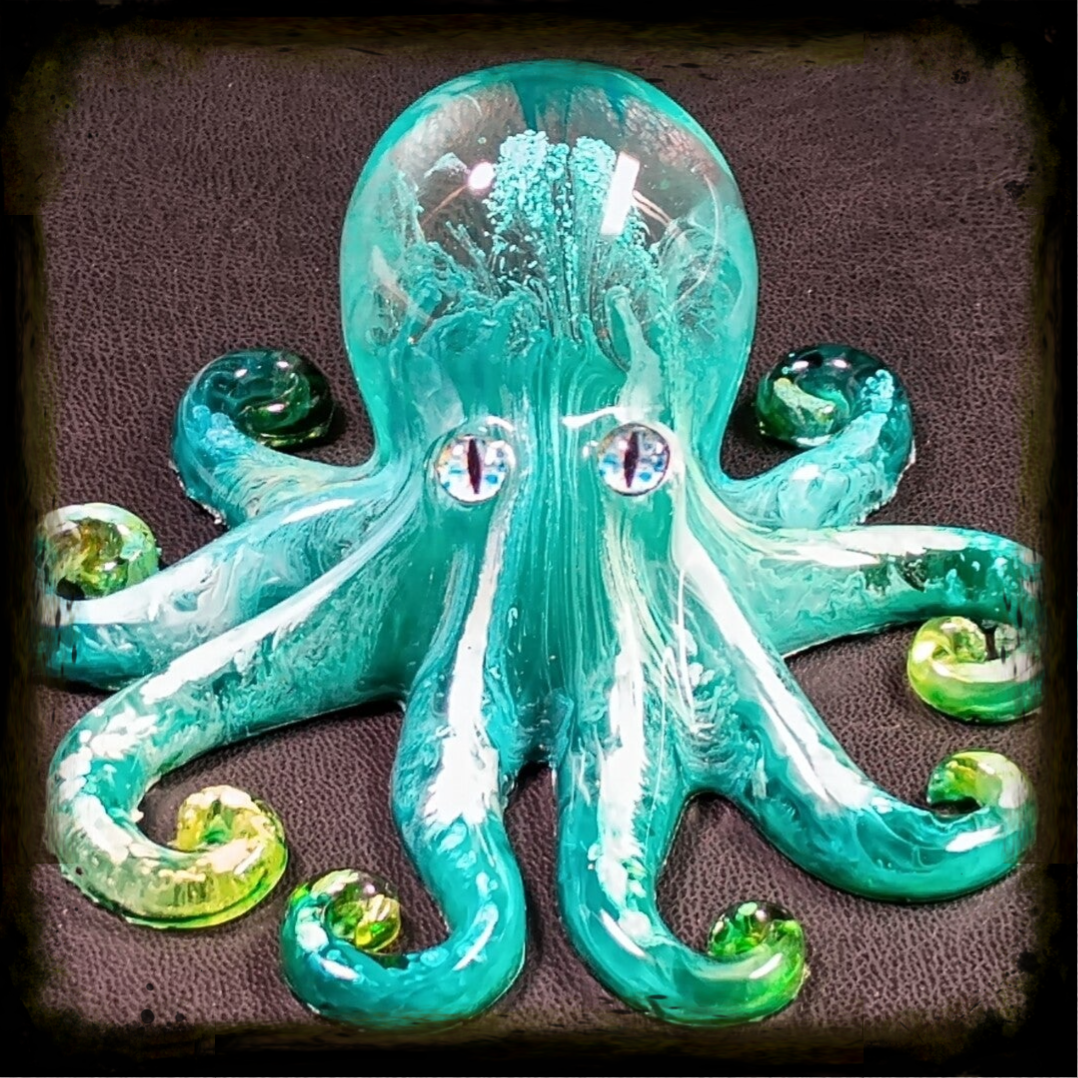 Octopus - Blue/green Petri