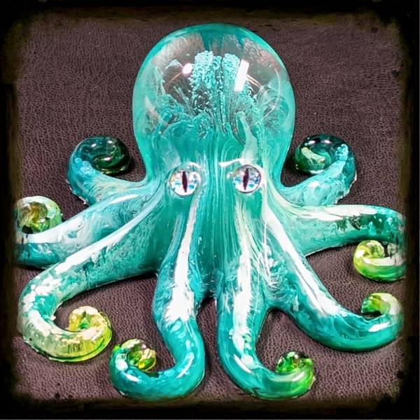 Octopus - Blue/green Petri