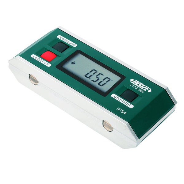 Medidor digital de nivel y taludes insize
