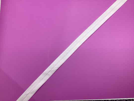 4mm Matt Ivory fold over