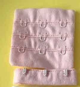 55mm pink 3x3 hook and eye