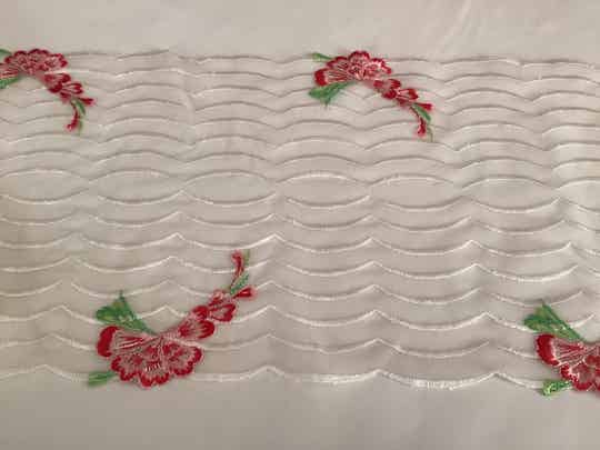 Ivory Floral waves Willowdale kit