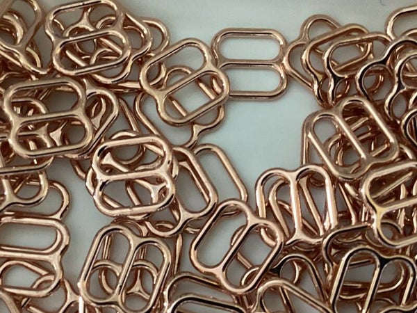8mm rose gold sliders