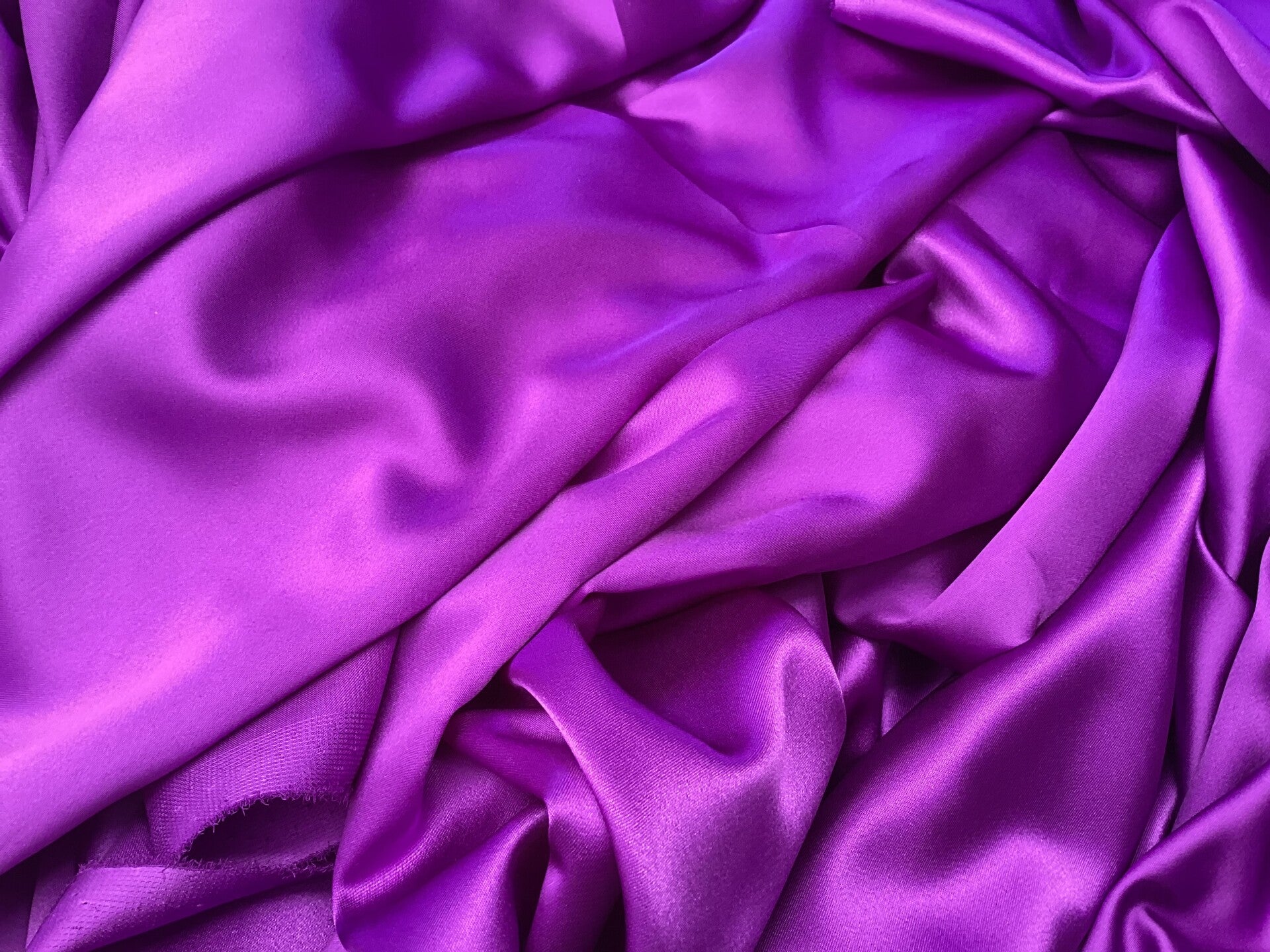Rigid purple satin camisole kit