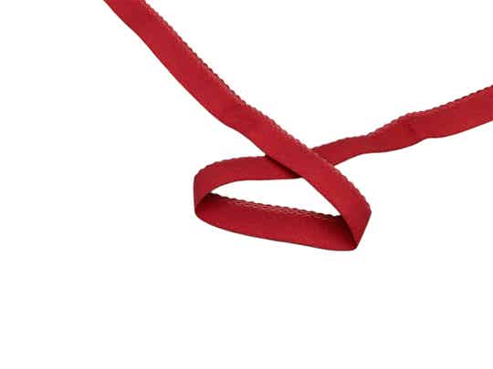 Red crown edge elastic 18mm