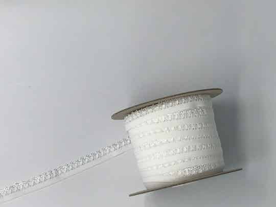 White Picot edge neckline /pantie elastic
