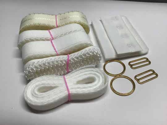 Ivory 19mm elastic kit