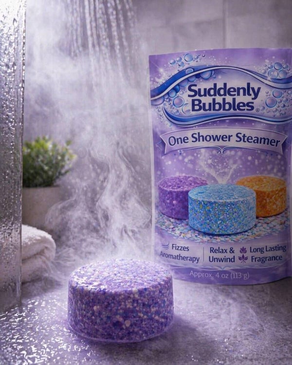 Suddenly Bubbles Shower Steamers