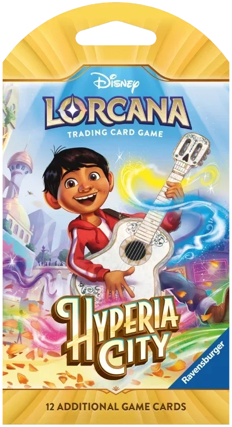 Disney Lorcana - Hyperia City Sleeved Booster Pack