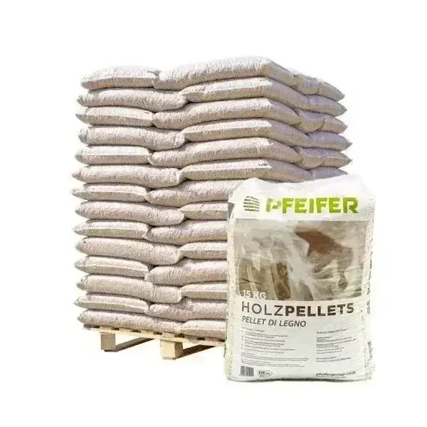 OFFERTA 2 BANCALI Pellet Pfeifer ENplus A1 da 200 sacchi da 15 kg in conifere