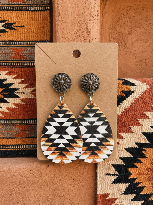 Desert Mesa Teardrop Earrings
