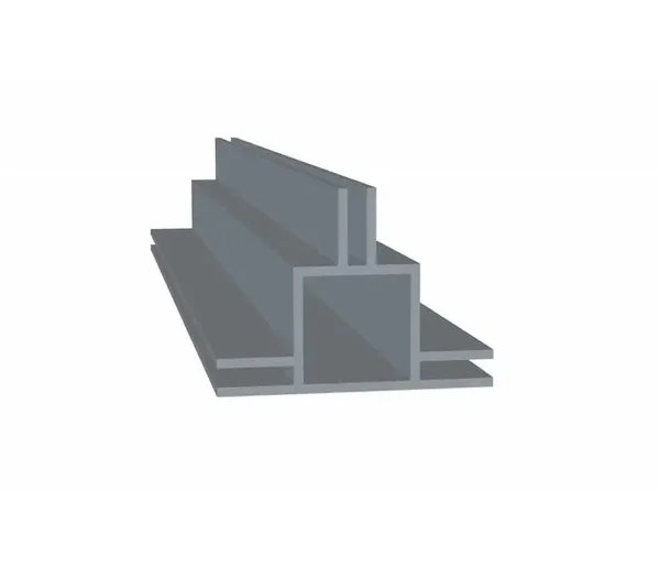 20 x 20 x 1,5 mm - 3 Flens 3mm + 3mm (midden/onder)