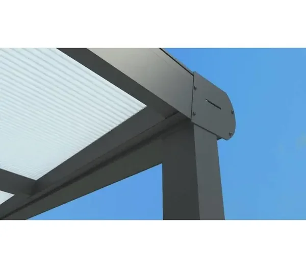 Polycarbonaat platen opaal 16mm x 980mm