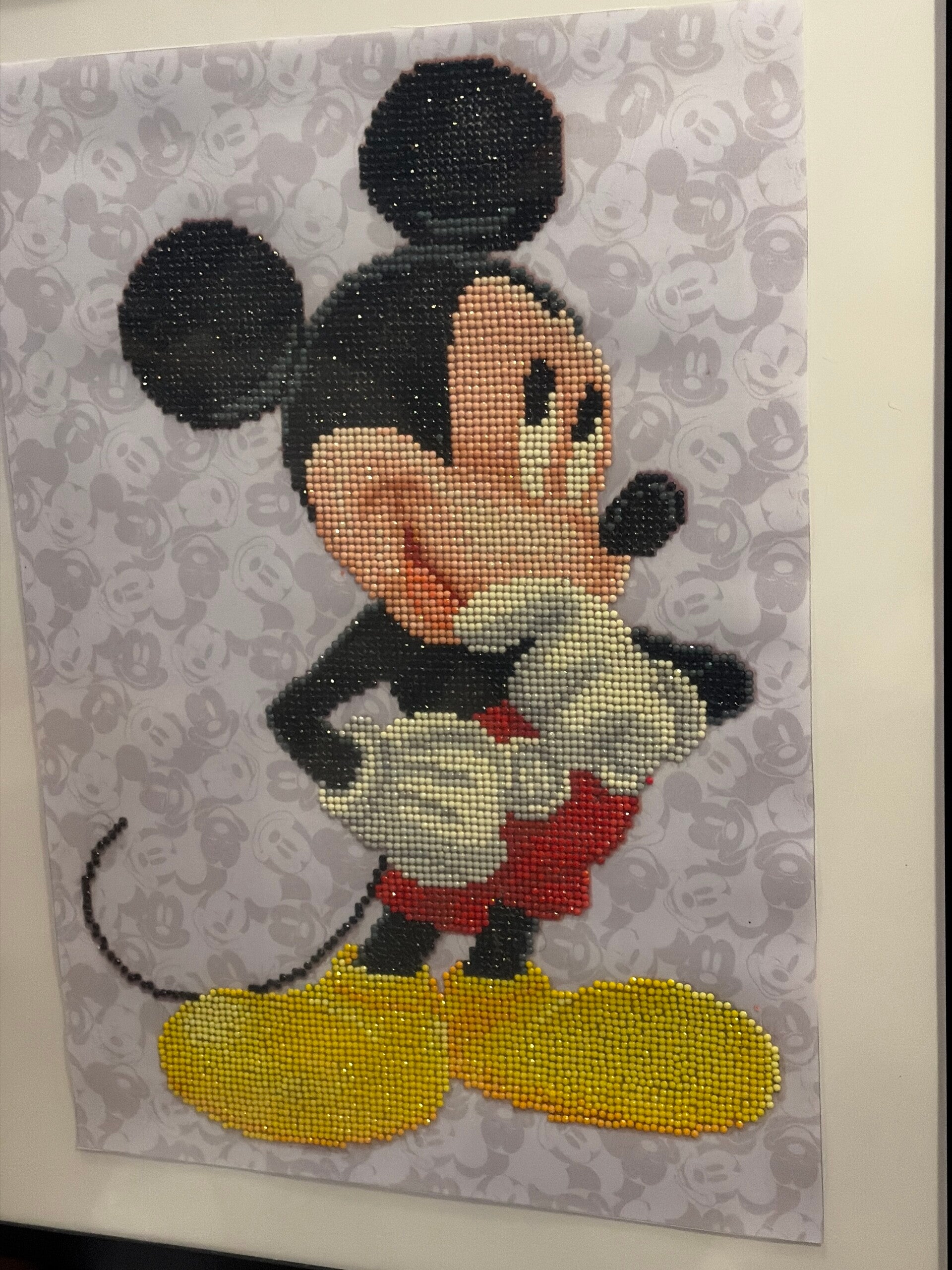 Diamond painting Mickey Mouse
