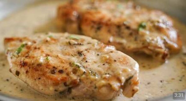 1. Parmesan Garlic Lemon Chicken Breast