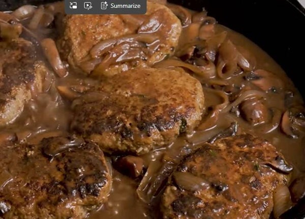 5. Salisbury Steak