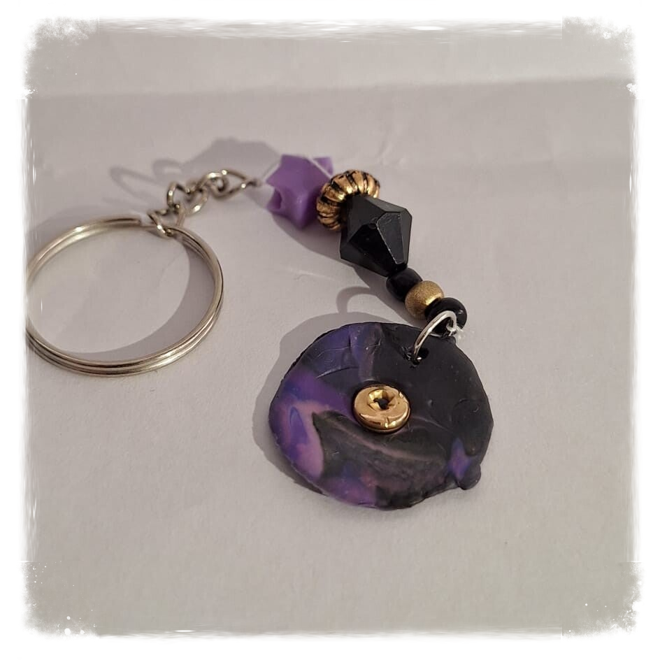 Sleutelhanger met bedeltje