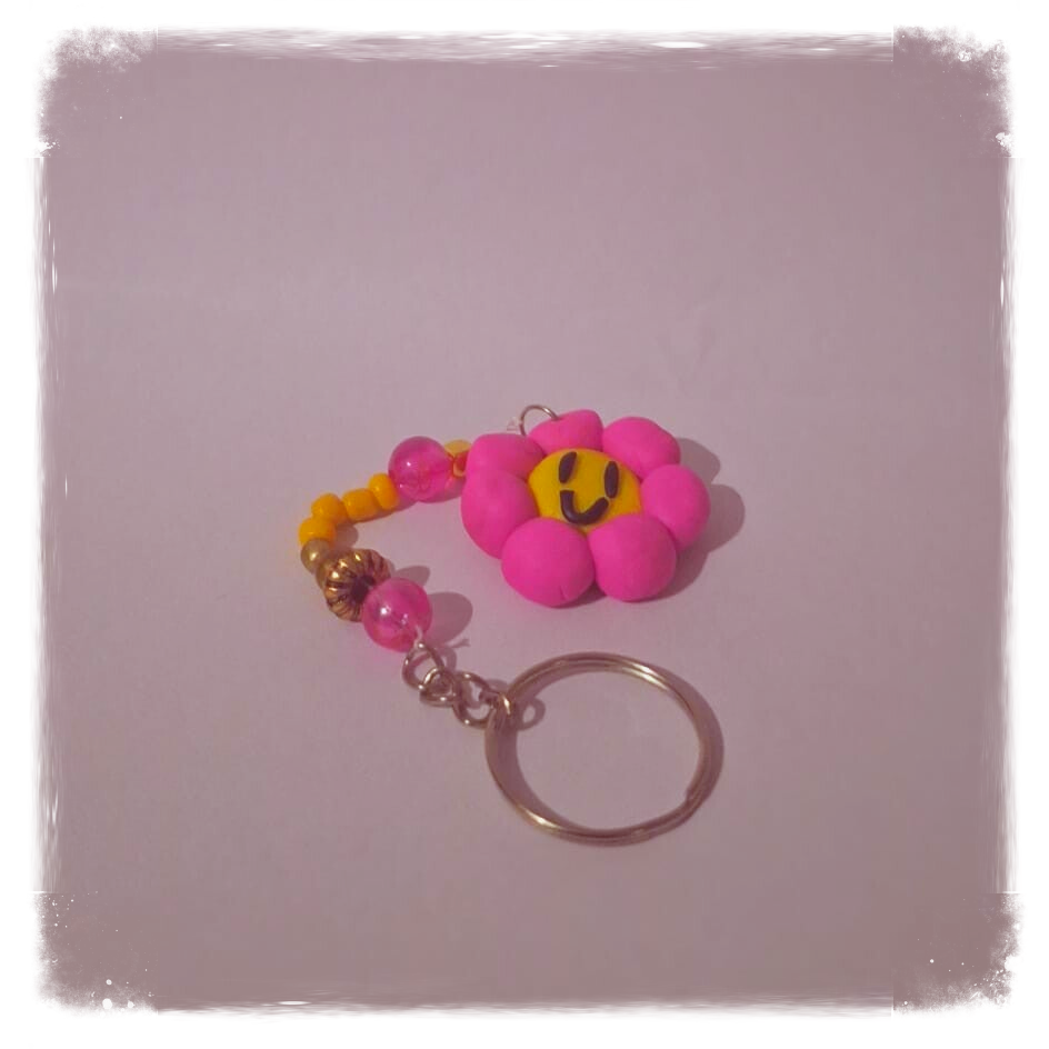 Sleutelhanger bloem