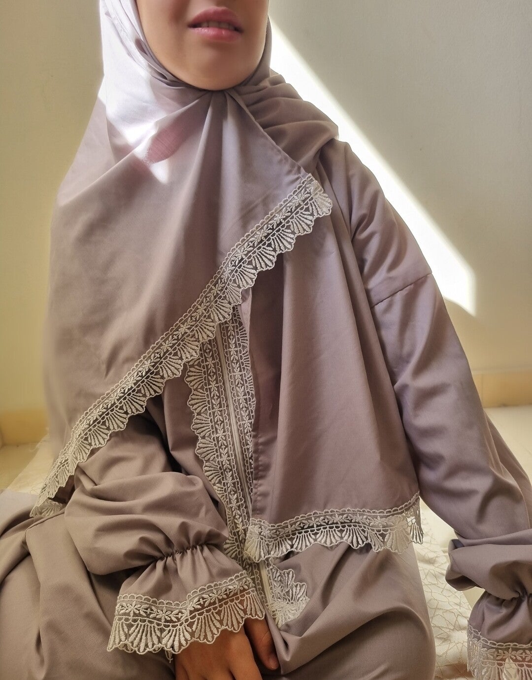 Sold Out- VERY LIMITED EDITION - Special Dress in Lilac Grey