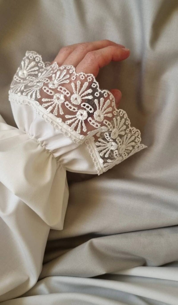 NEW LACE - Special Prayer Dress - Off White