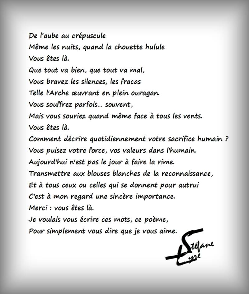 Nos blouses blanches Stéfane Lyre