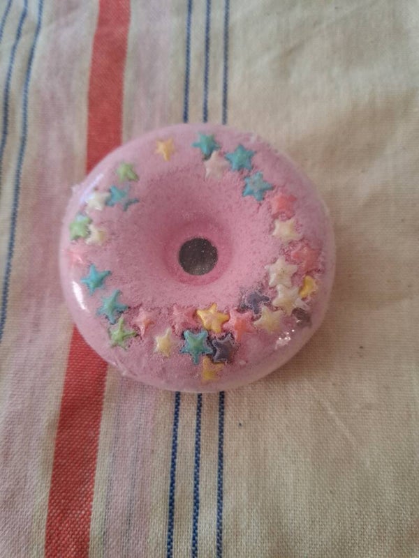 Bombe de bain en forme de dunuts
