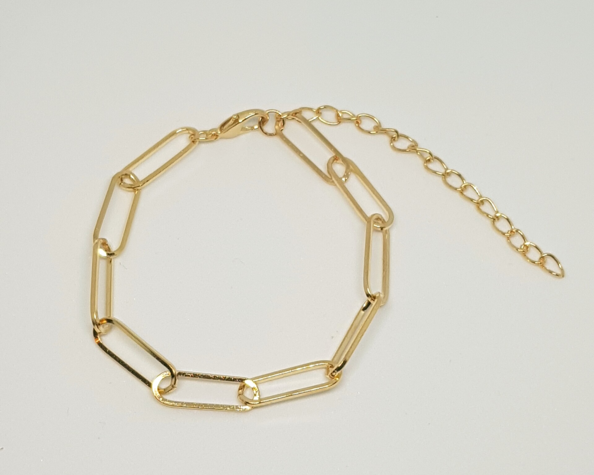 Goudkleurig armband chain