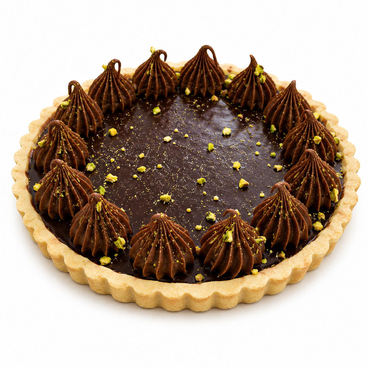 Dubai Chocolate Tart
