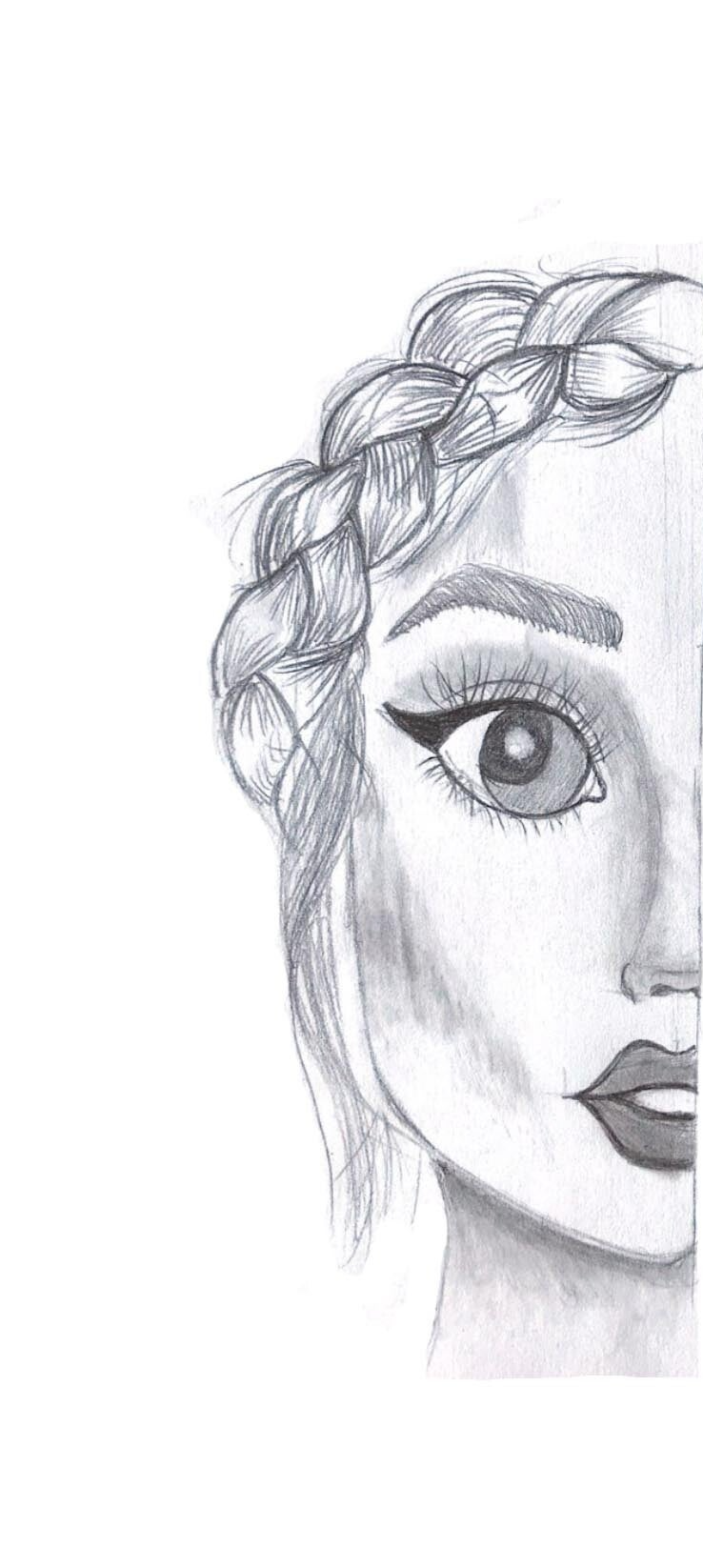 Visage d'une femme