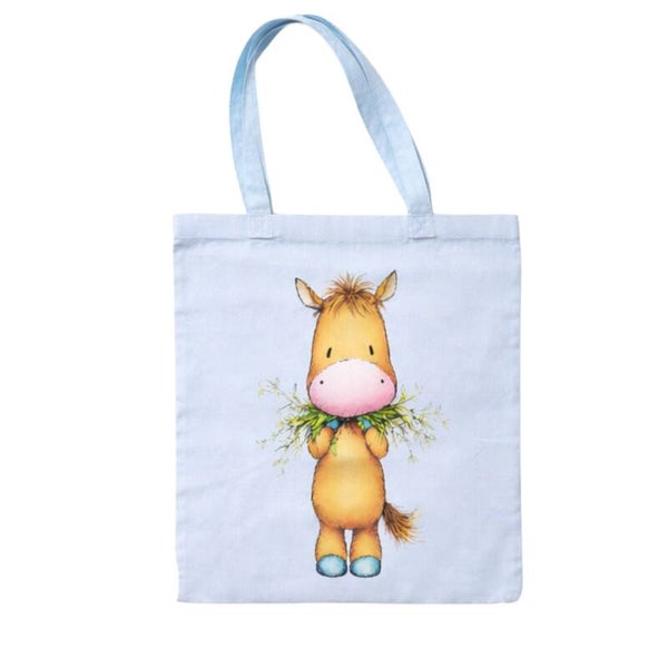 Tote bag blauw