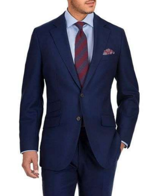 Philadelphia Collection - Navy Blue - Full Designer Suit