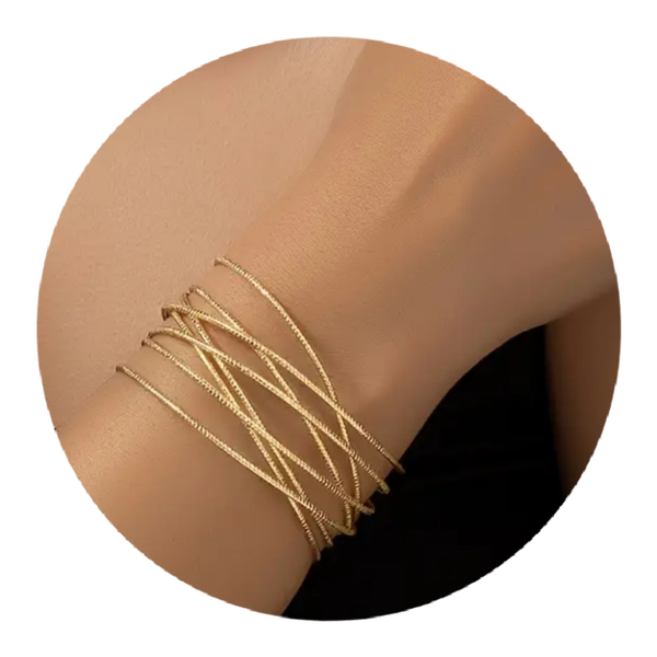 Bracelet manchette Lucie