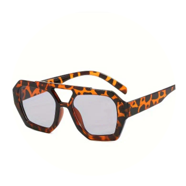 Lunette de soleil léopard