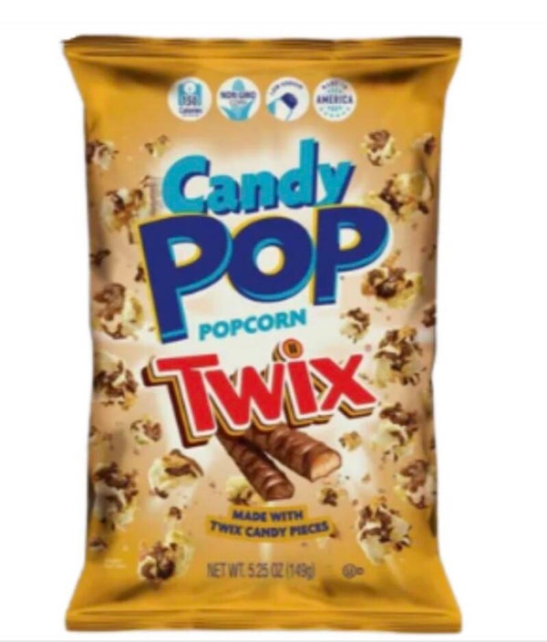 Candy Pop Popcorn mit Twix Geschmack 28g