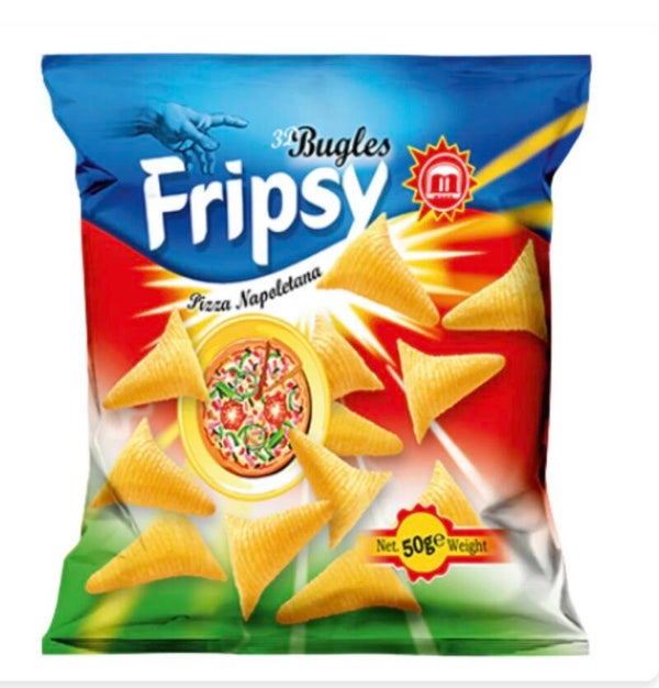 Fripsy 3D Bugles Pizza Napoletana (50g)